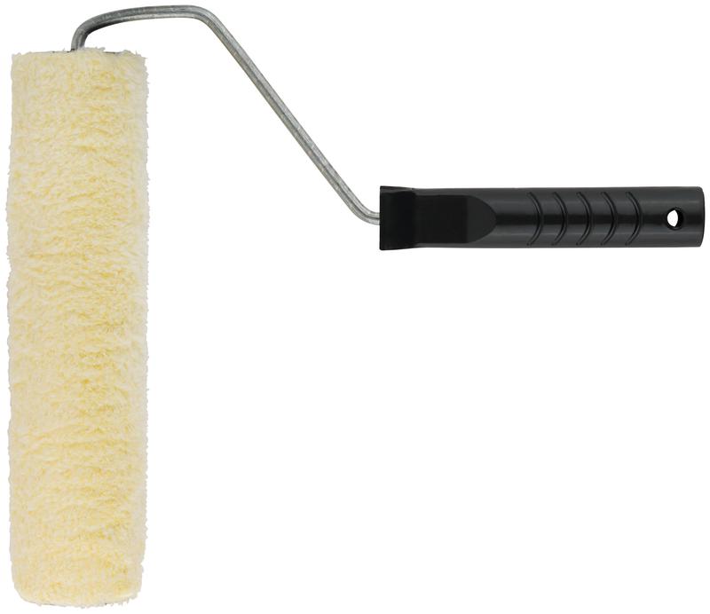 Валик 250мм с ручкой полиакрил. желт. КУРС 02594