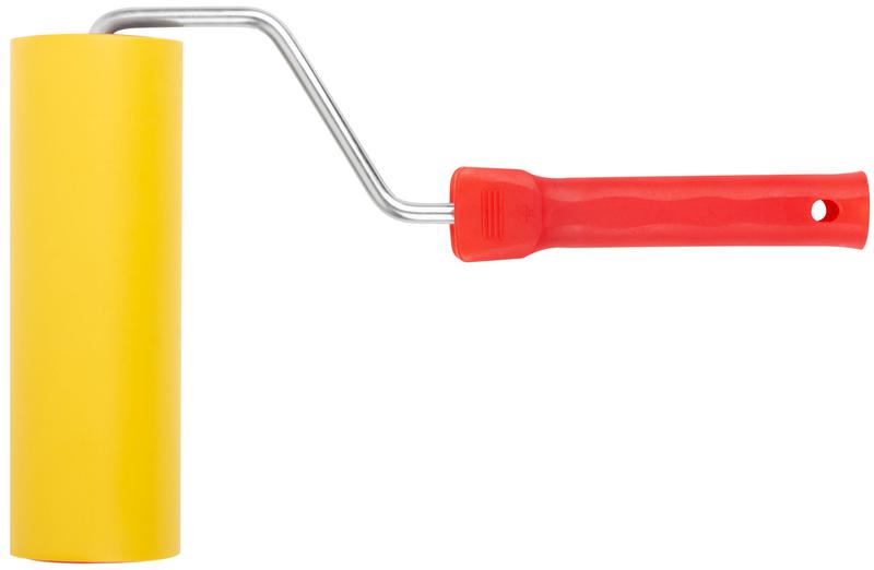 Валик прижимной для обоев 180мм резиновый КУРС 02978