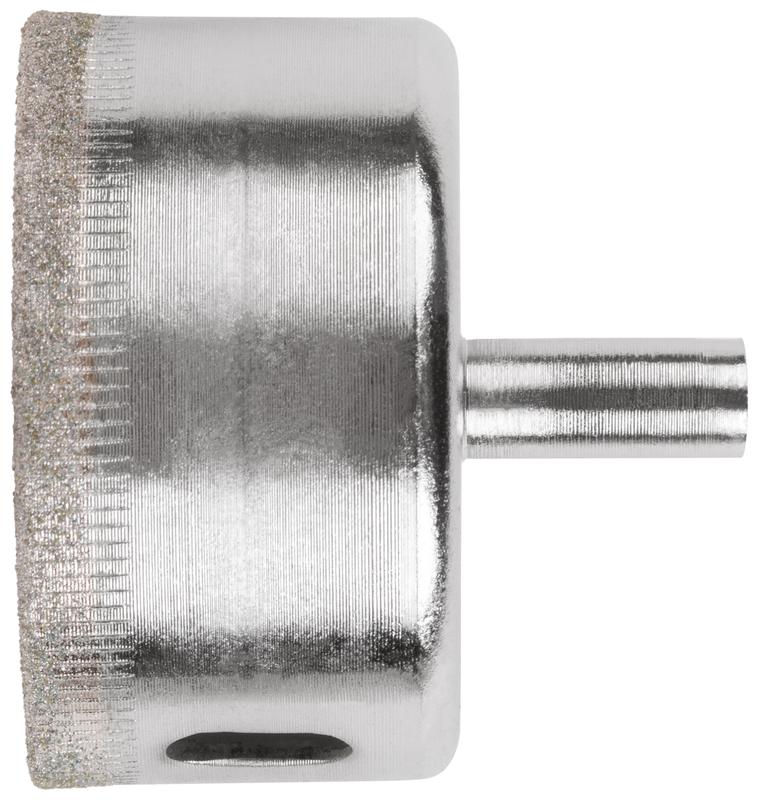 Коронка кольцевая алмазная по кафелю и стеклу 55х50мм КУРС 16293