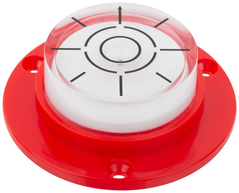 Уровень поверхностный 49мм круглый ABS пластик КУРС 17828