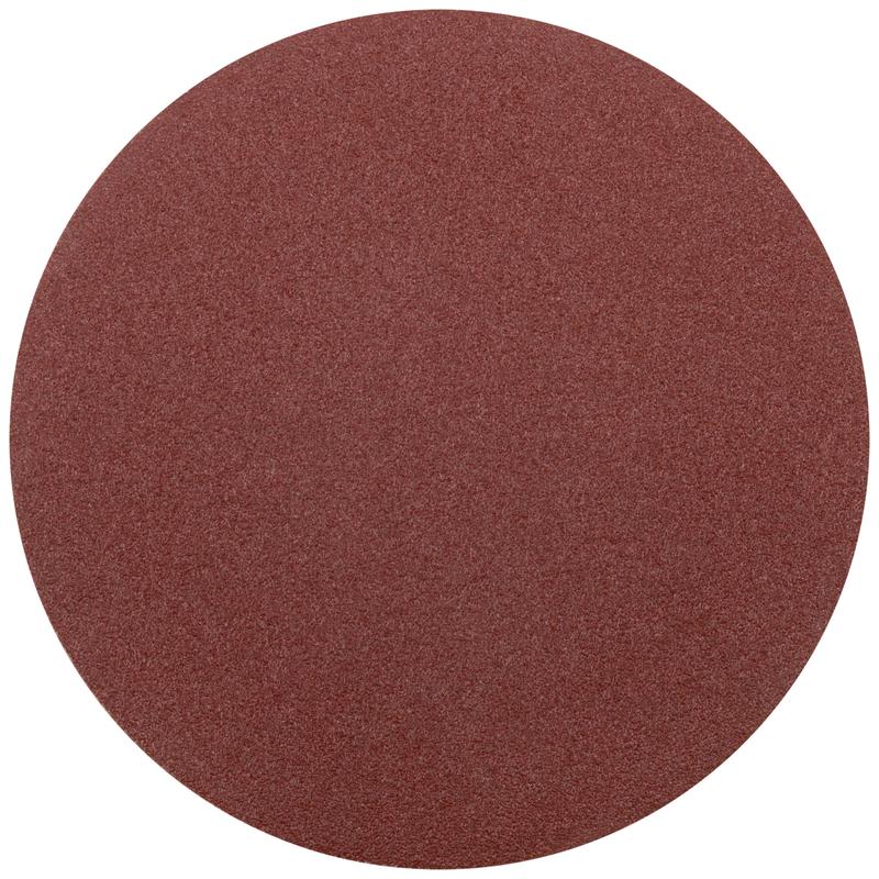 Круг шлифовальный сплошной (липучка) 125мм Р 80 алюм./оксидный (уп.5шт) КУРС 39774