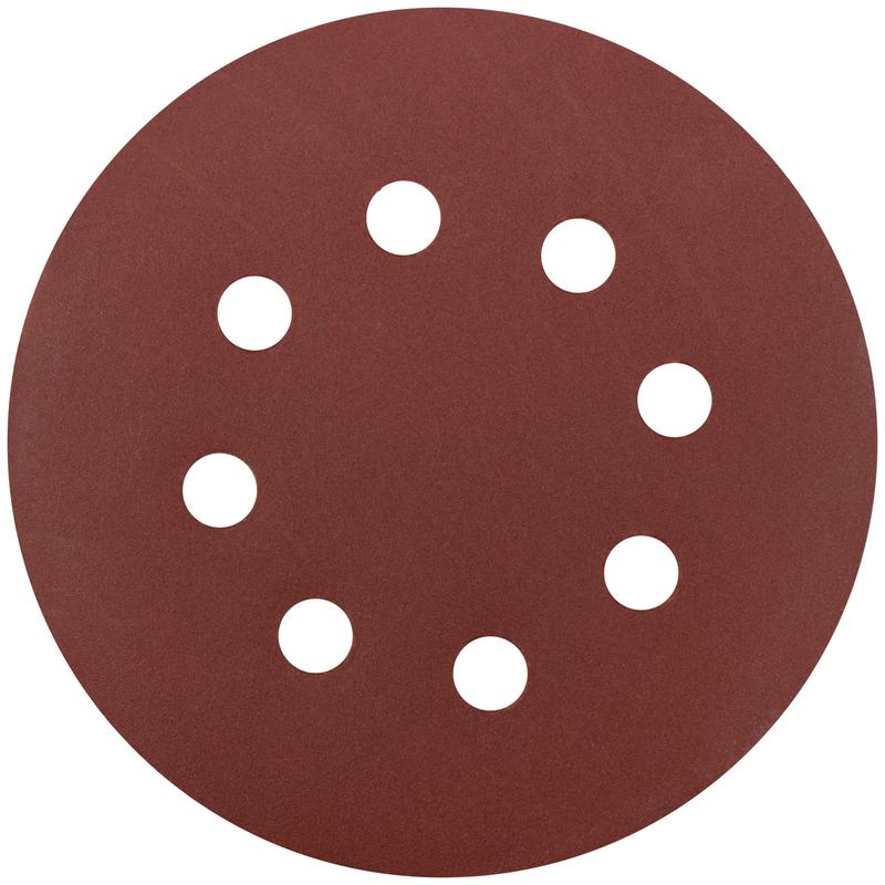 Круг шлифовальный с отверст. (липучка) 125мм Р 400 алюм./оксидный (уп.5шт) КУРС 39791