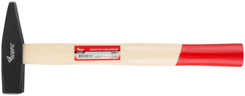 Молоток слесарный "Оптима" 500г деревянная ручка КУРС 44105
