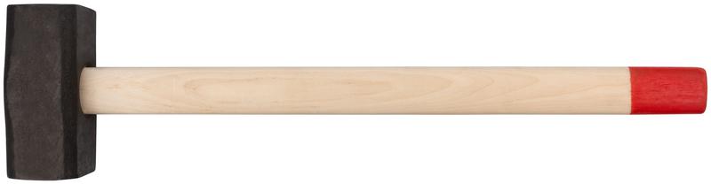 Кувалда кованая 8кг деревянная ручка в сборе КУРС 45028