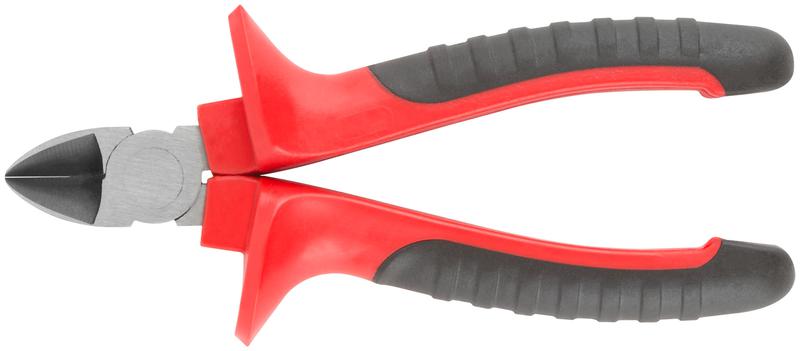 Бокорезы "Оптима" 140мм двухцветные обрезиненные ручки полированная сталь КУРС 47550