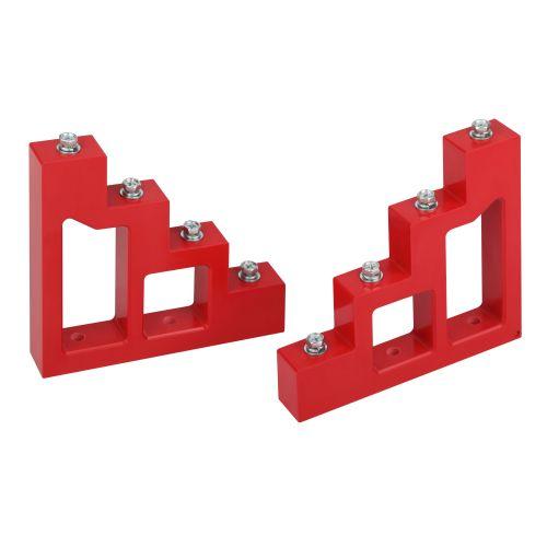 Изолятор шинный ступенчатый NO-224-162 ИС4-50 М10 с болтами 15кВ Эра Б0065685