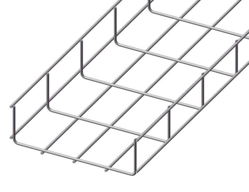 Лоток проволочный 60х60 L3000 сталь 4мм Промрукав PR08.2255