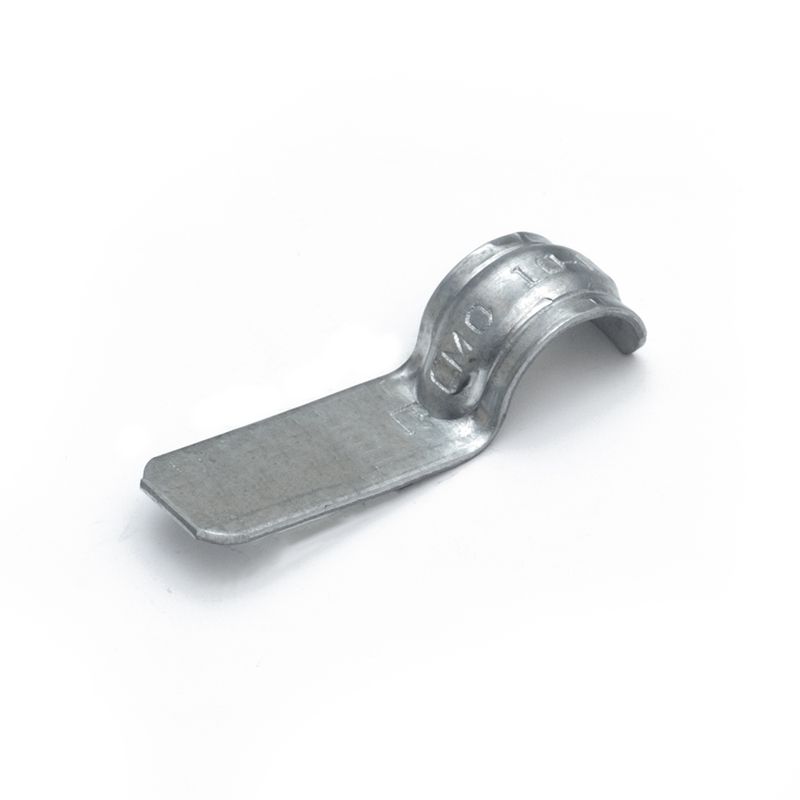 Скоба крепежная однолапковая СМО d10-11мм для монтажн. пистолета без отверст. метал.(уп.100шт) Промрукав PR13.1965