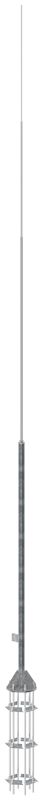Мачта молниеприемная отдельностоящая L6м оцинк. сталь IEK ZML80-11-060