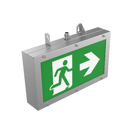 Светильник Vault SST Advanced 12Вт IP66 446х244х69мм 1.5ч аварийно-эвакуационный накладной VARTON V1-C0-00432-01A01-6601265