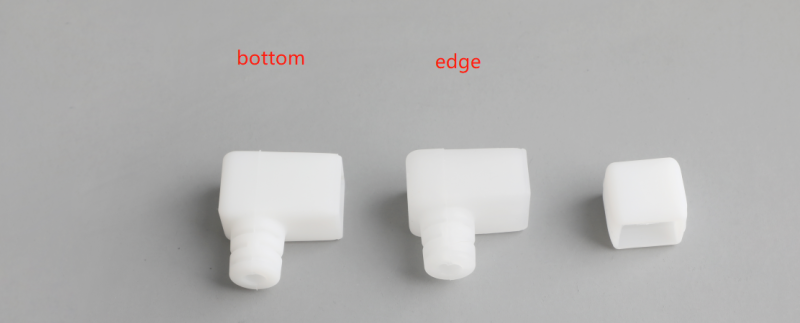 Комплект торцевых заглушек провод вниз (300мм) для ленты NEON LIFE 1010 (уп.5шт) VARTON V4-NS-00.0052.STR-0011