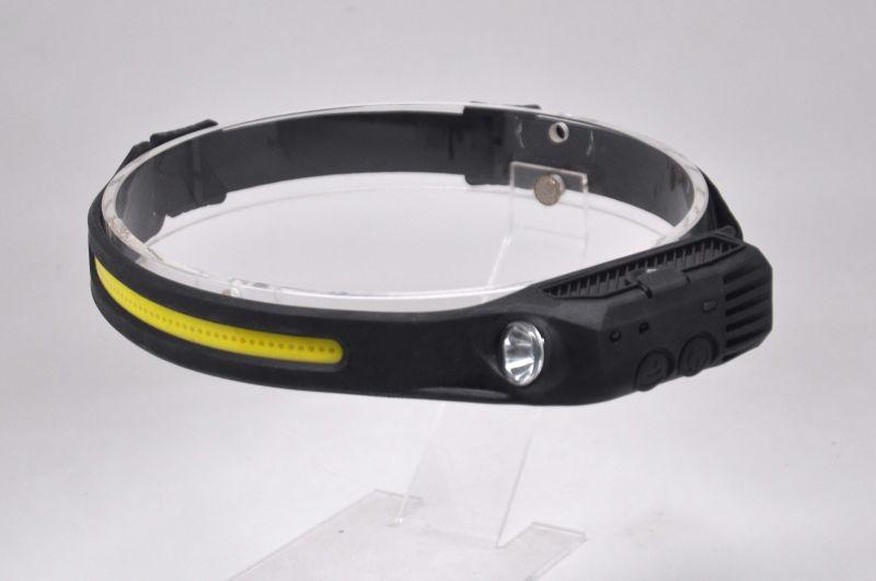 Фонарь аккумуляторный налобный GFL411 7Вт 330лм Li-ion 800мА.ч LED GAUSS GF411