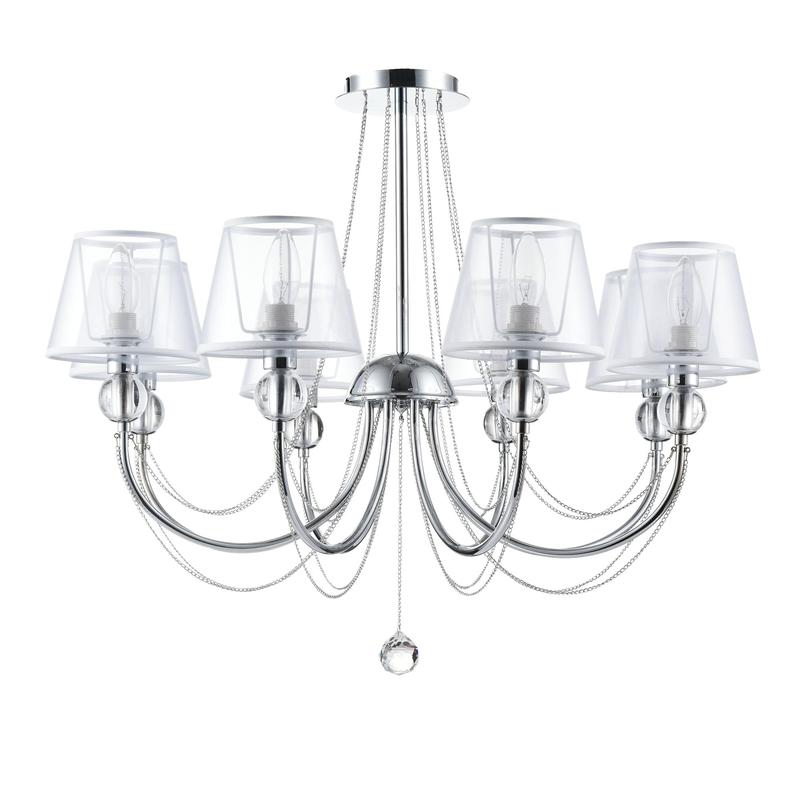 Люстра Beverly 40Вт E14х8 IP20 Freya FR5661-PL-08-CH