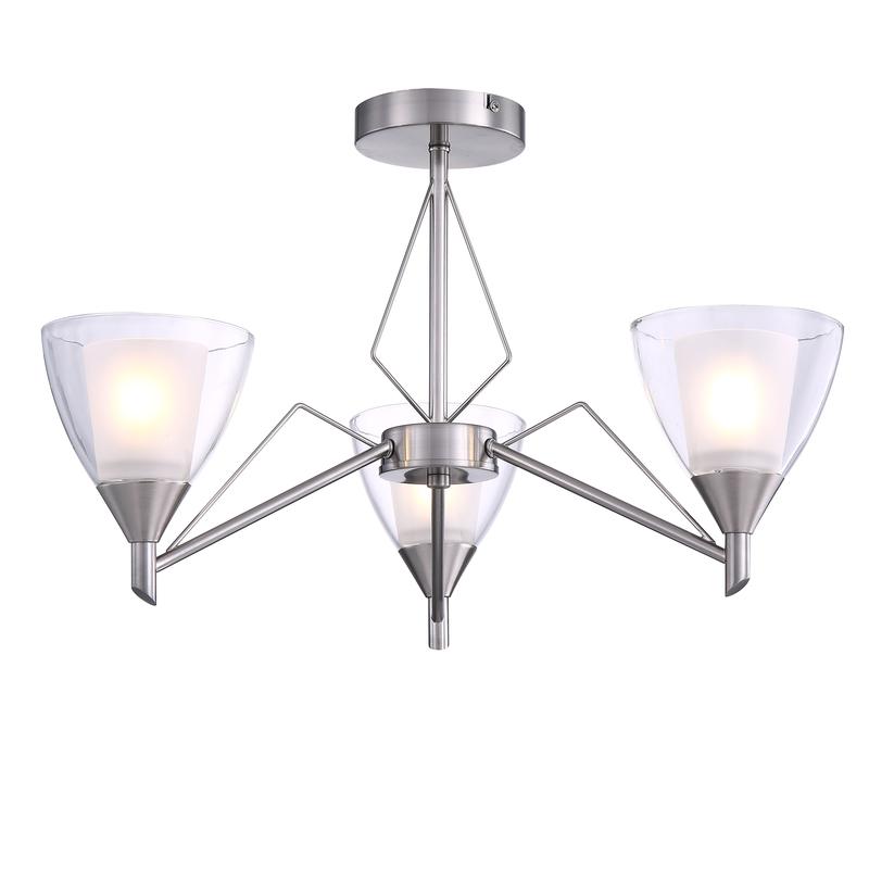 Люстра Flavia 40Вт E14х3 IP20 Freya FR2026PL-03N