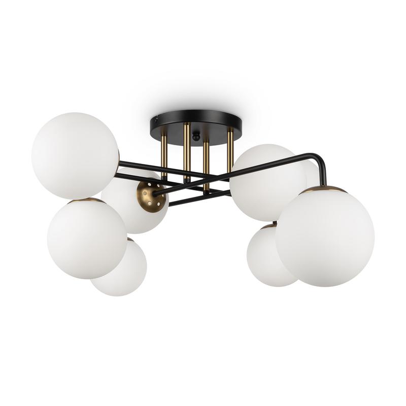 Люстра Navel 40Вт E14х8 IP20 Freya FR8016PL-08BBS1