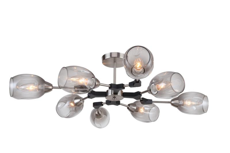 Люстра Ollison 40Вт E14х8 IP20 Freya FR5061PL-08N