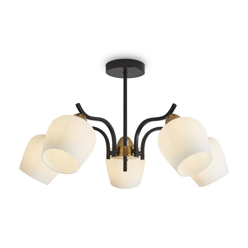 Люстра Shadow 60Вт E27х5 IP20 Freya FR5422PL-05BZ