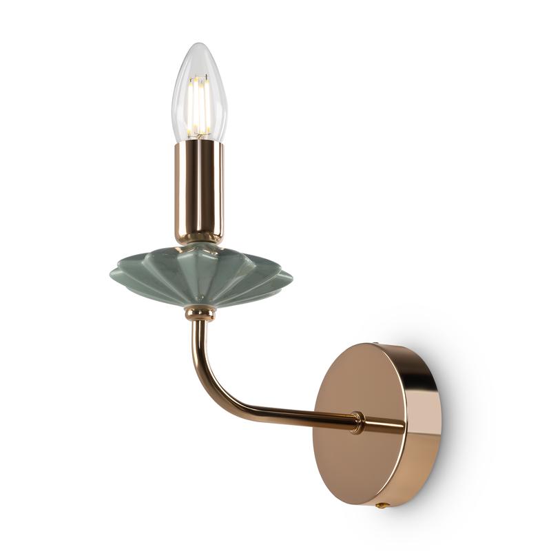 Светильник Castle 40Вт E14х1 IP20 бра настен. Freya FR5336WL-01G