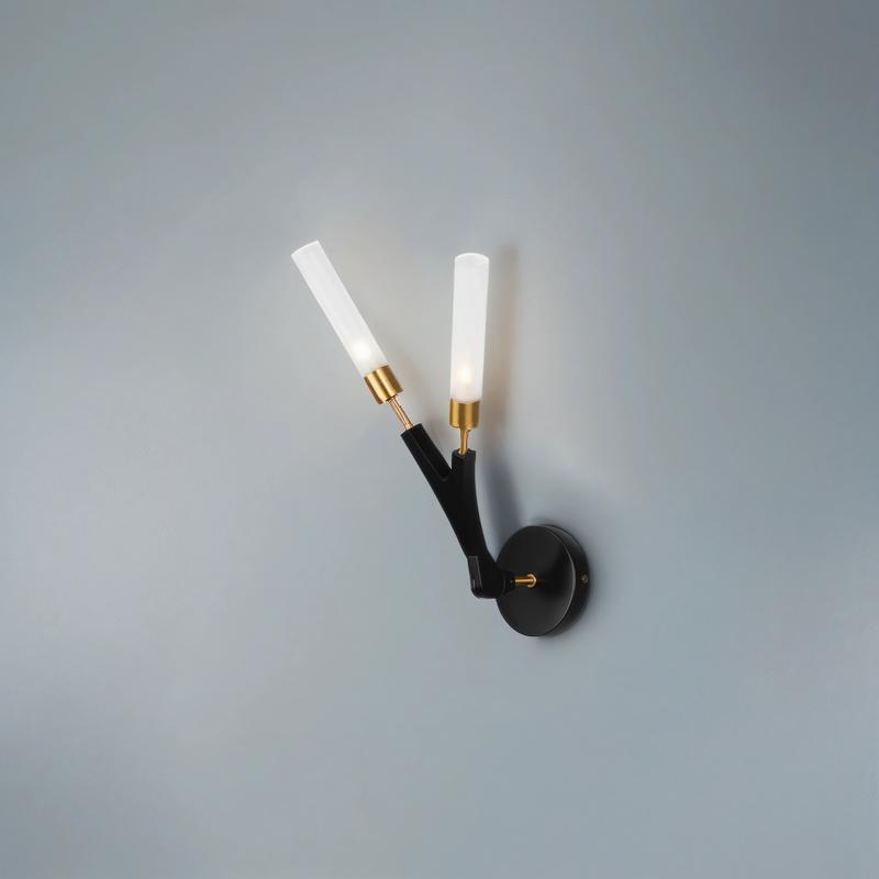 Светильник Crown 25Вт G9х2 IP20 бра настен. Freya FR5213WL-02B