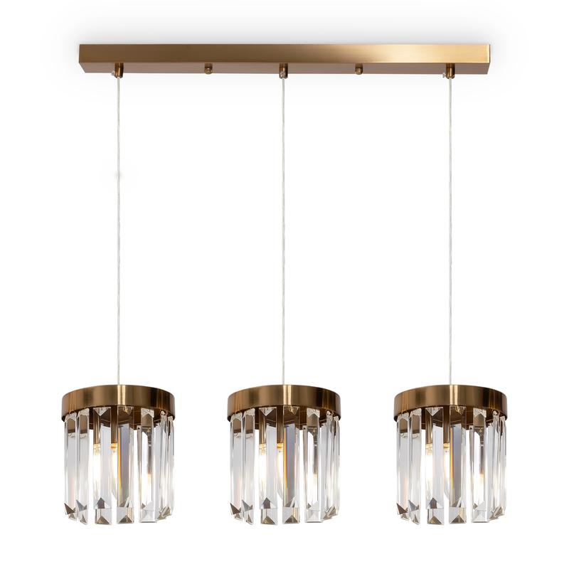 Светильник Evoke 40Вт E14х3 IP20 подвесной Freya FR5330PL-03BZ