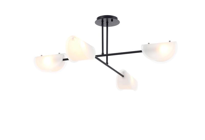 Светильник Mallow 40Вт E14х4 IP20 подвесной Freya FR5228PL-04B