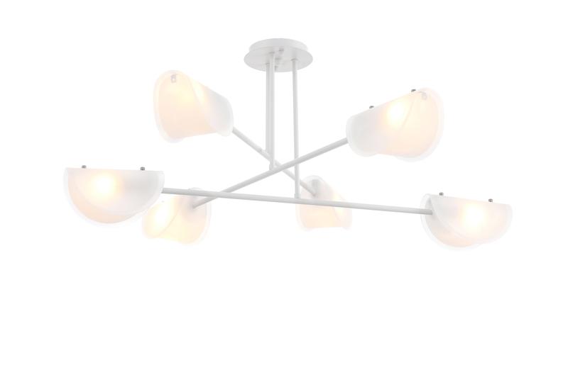 Светильник Mallow 40Вт E14х6 IP20 подвесной Freya FR5228PL-06W