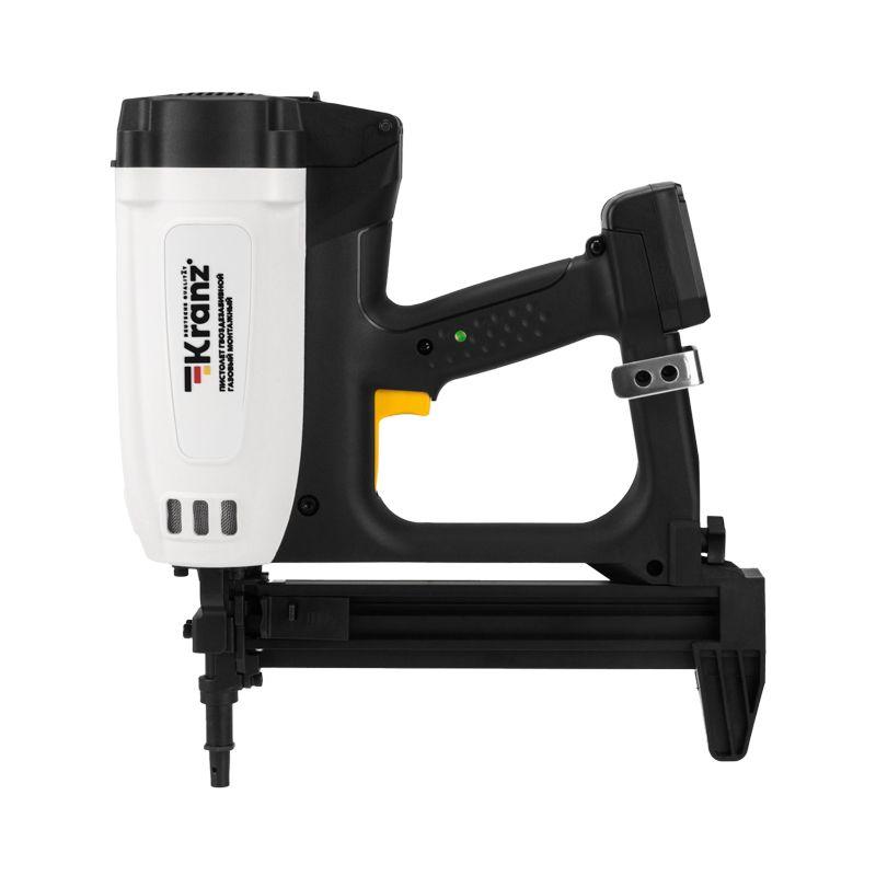 Пистолет монтажный газовый гвоздезабивной GN100 100Дж длина гвоздей 15-40мм d2.7-3мм KRANZ KR-16-1655