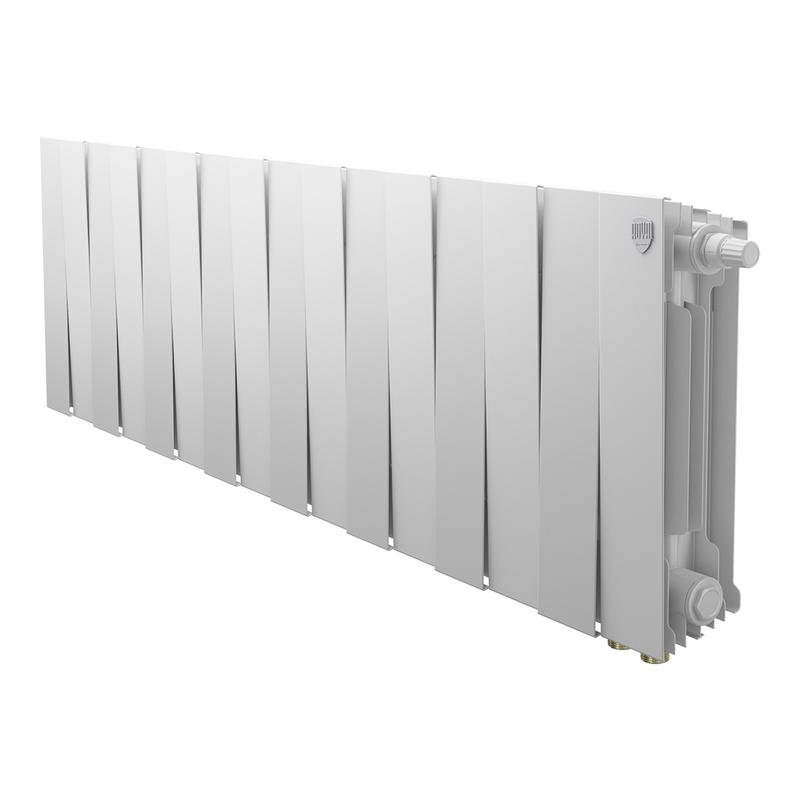 Радиатор PianoForte 300 VDR80 16 секц. биметал. Bianco Traffico Royal Thermo НС-1506348