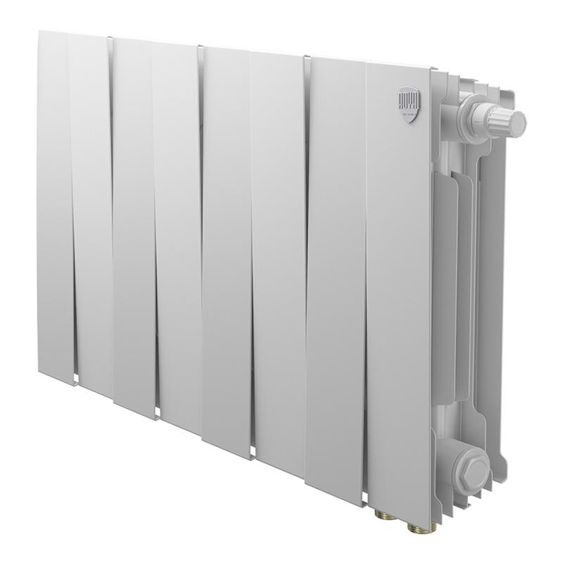 Радиатор PianoForte 300 VDR80 8 секц. биметал. Bianco Traffico Royal Thermo НС-1506349