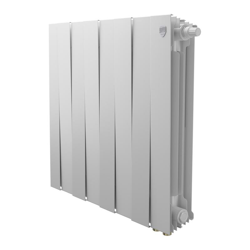 Радиатор PianoForte 500 VDR80 8 секц. биметал. Bianco Traffico Royal Thermo НС-1506364