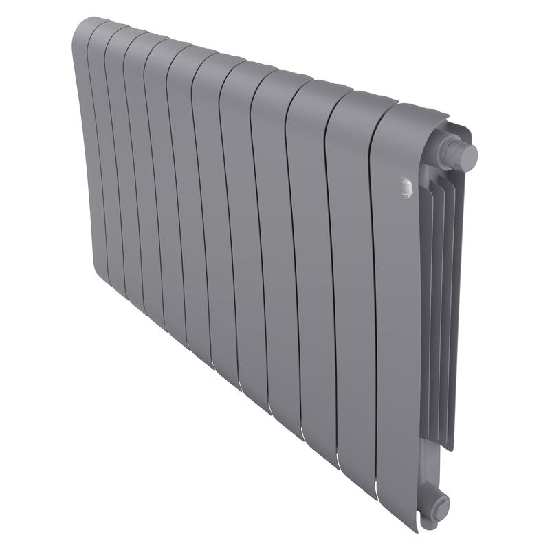 Радиатор Infinity 500 VR80 12 секц. биметал. Silver Satin Royal Thermo НС-1658293