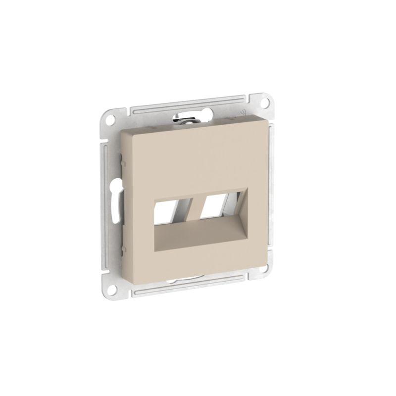 Накладка двойная AtlasDesign для информационных функций типа Keystone песочн. SE ATN001290