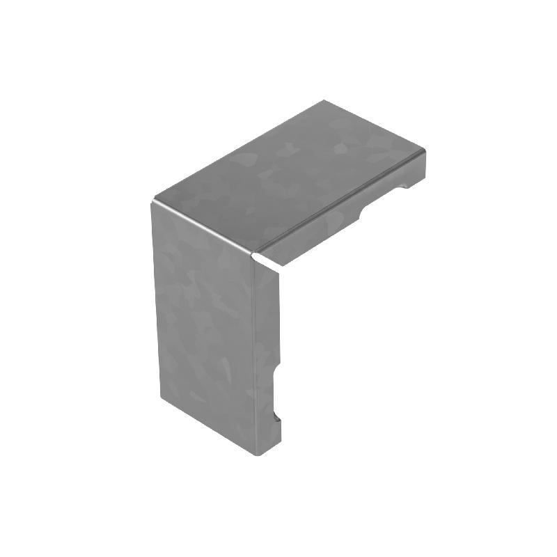 Крышка для угла вертикал. внешн. прямого 90град. 50мм "ПЛЮС" КМ PL18645