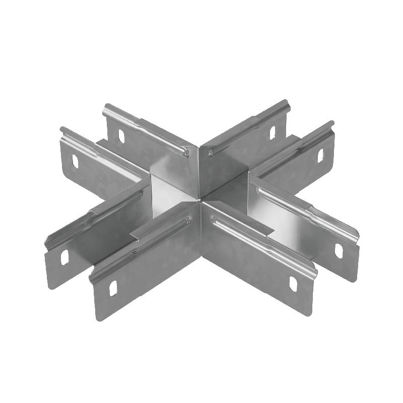 Разветвитель для лотка Х-образ. прямой 50х50мм "ПЛЮС" HD85 КМ PL18669