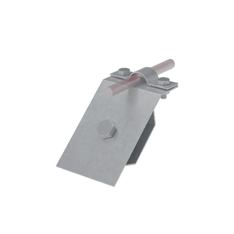 Держатель для водосточного желоба 5-10мм INOX304 КМ MA0443