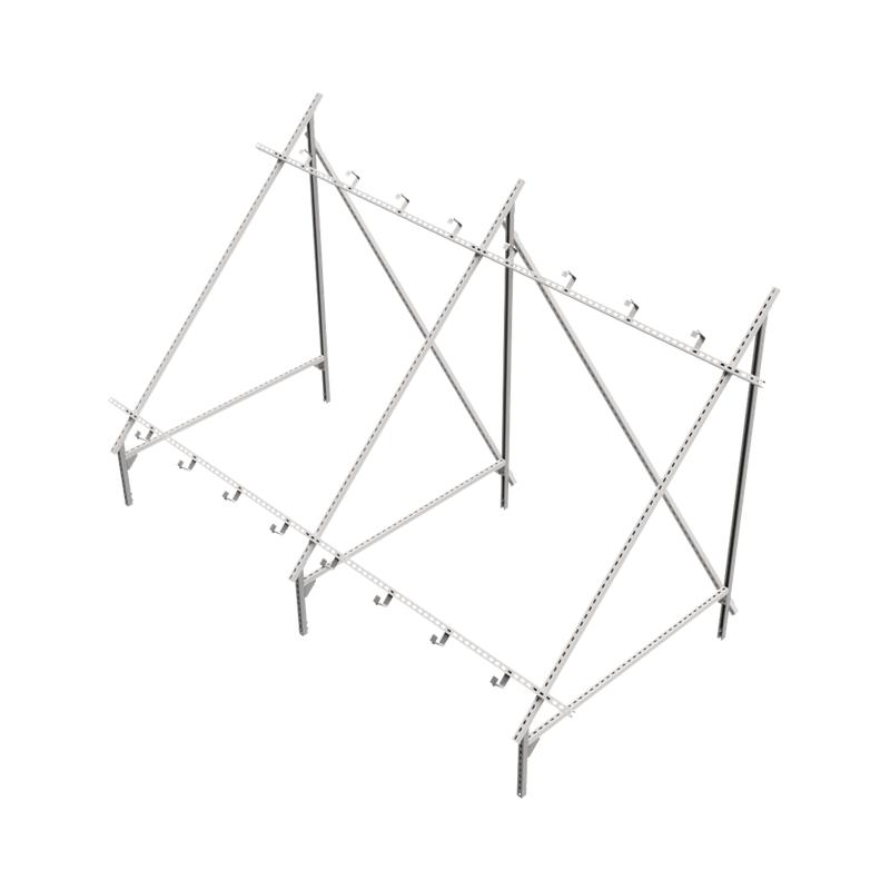 Конструкция опорная для установки нескольких солнечных панелей/коллекторов TECHNORAPTOR КМ TR0561