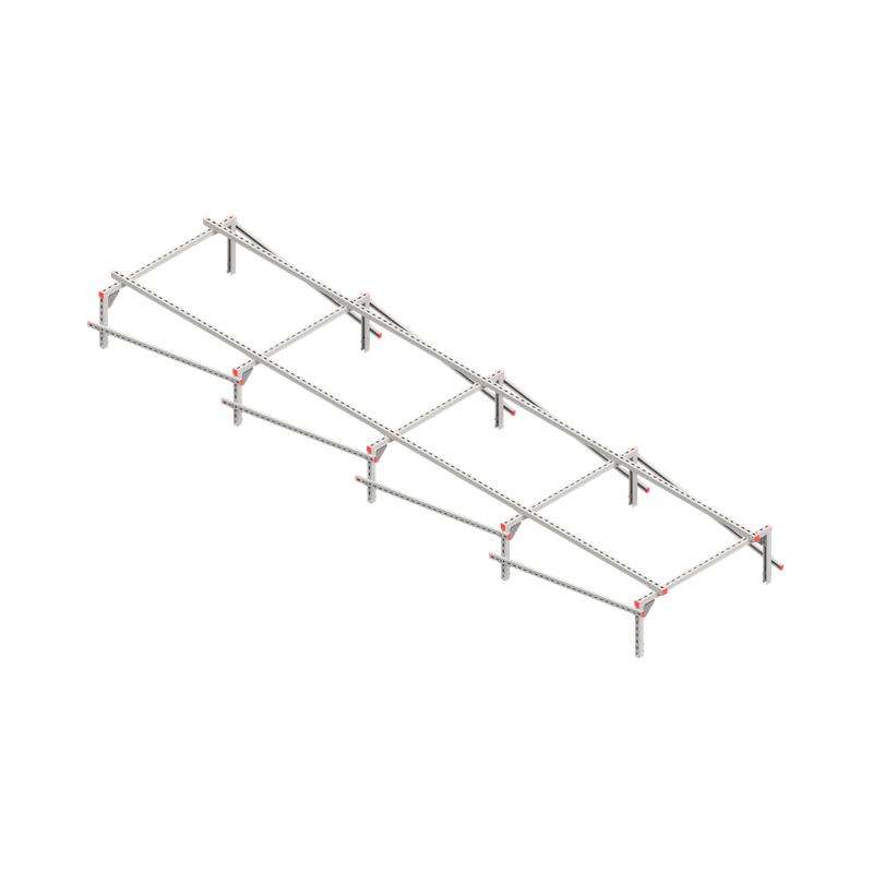 Конструкция опорная для установки оборудования TECHNORAPTOR 1200х5000 тип 2 HD КМ TR0464