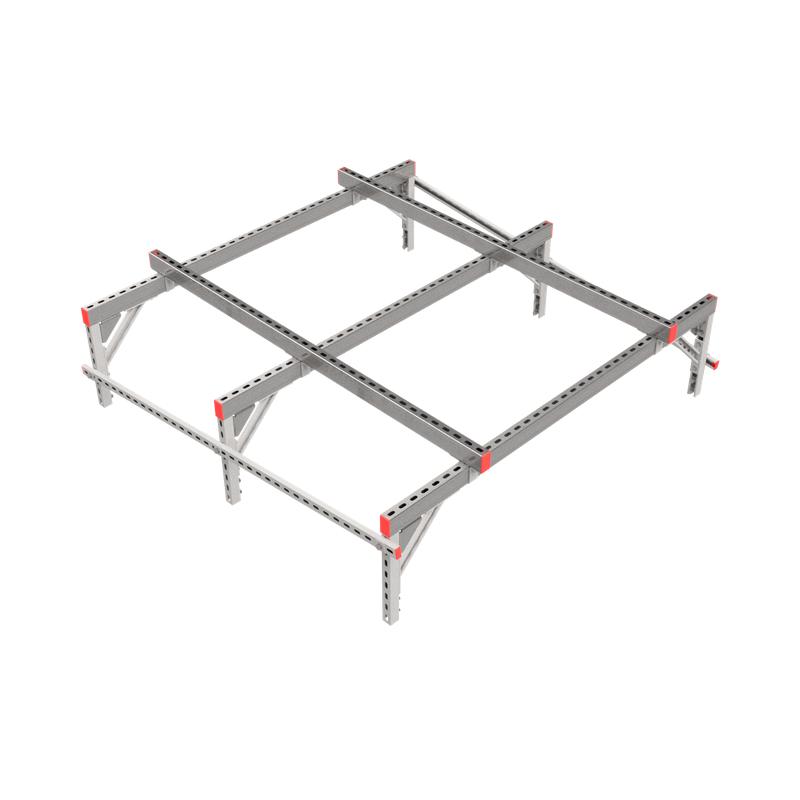 Конструкция опорная для установки оборудования TECHNORAPTOR 1800х1800 HD КМ TR0498