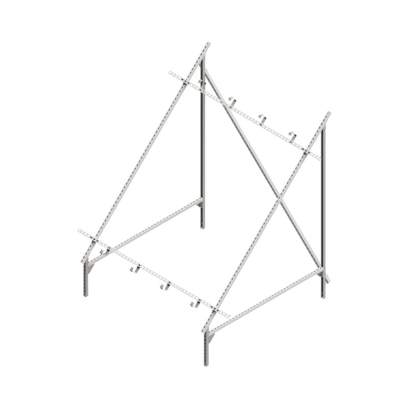 Конструкция опорная для установки солнечной панели/коллектора TECHNORAPTOR HD КМ TR0564