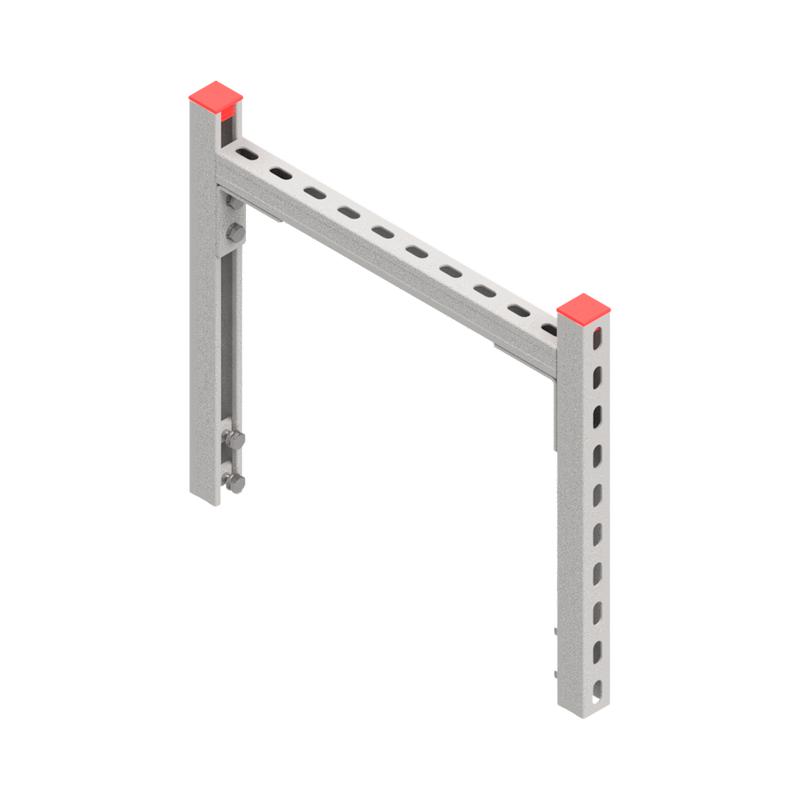 Конструкция опорная для горизонт. прямоугол. воздуховодов и метал. лотков кабеленесущих систем TECHNORAPTOR 500х500 HD КМ TR0602