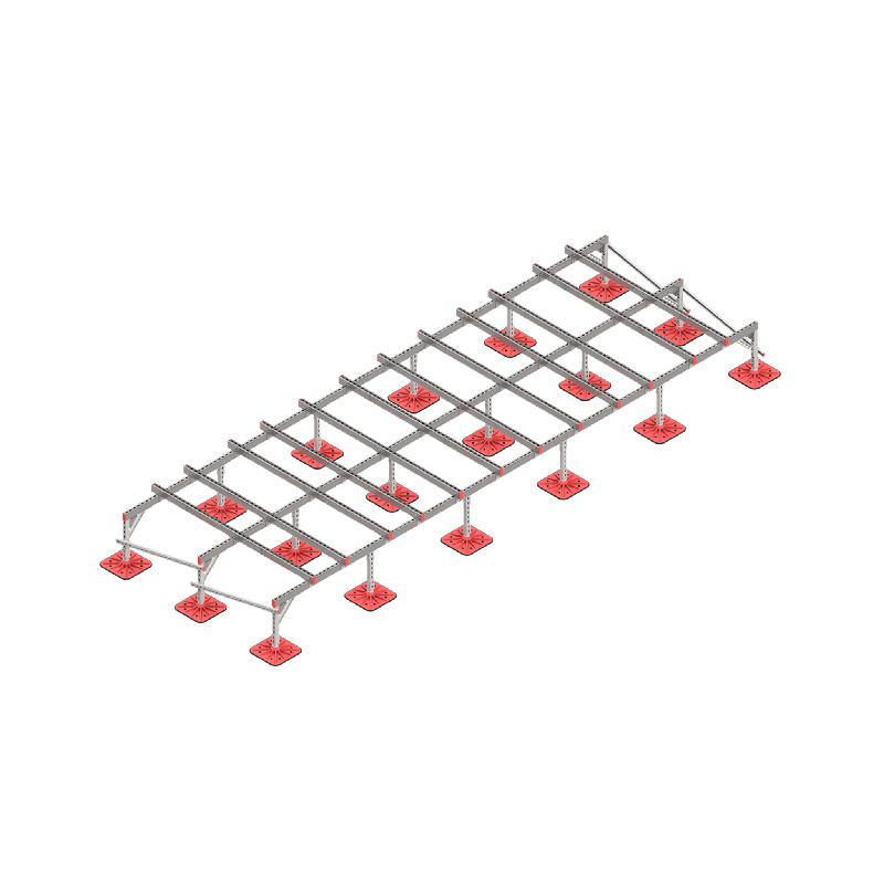 Конструкция опорная для установки оборудования TECHNORAPTOR FOOT 6000х2000 HD КМ TR0268