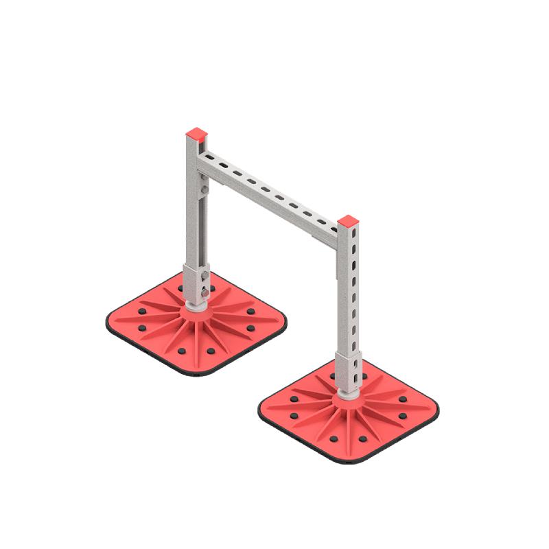 Конструкция опорная для горизонт. прямоугол. воздуховодов и метал. лотков кабеленесущих систем TECHNORAPTOR FOOT 500х500 HD КМ TR0284