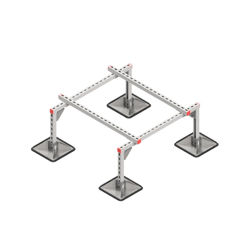 Конструкция опорная для установки оборудования TECHNORAPTOR STEELFOOT 1000х1000 КМ TR0098