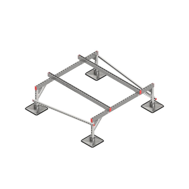 Конструкция опорная для установки оборудования TECHNORAPTOR STEELFOOT 1500х1500 тип 2 КМ TR0123