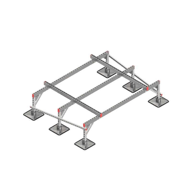 Конструкция опорная для установки оборудования TECHNORAPTOR STEELFOOT 2000х1500 тип 1 КМ TR0138