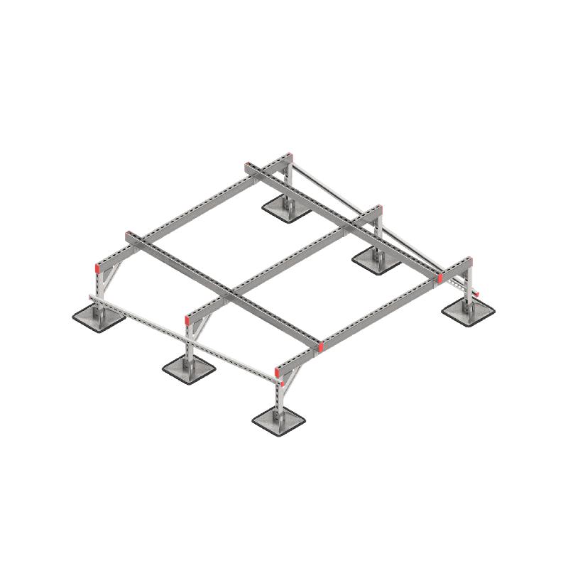 Конструкция опорная для установки оборудования TECHNORAPTOR STEELFOOT 2000х2000 КМ TR0140