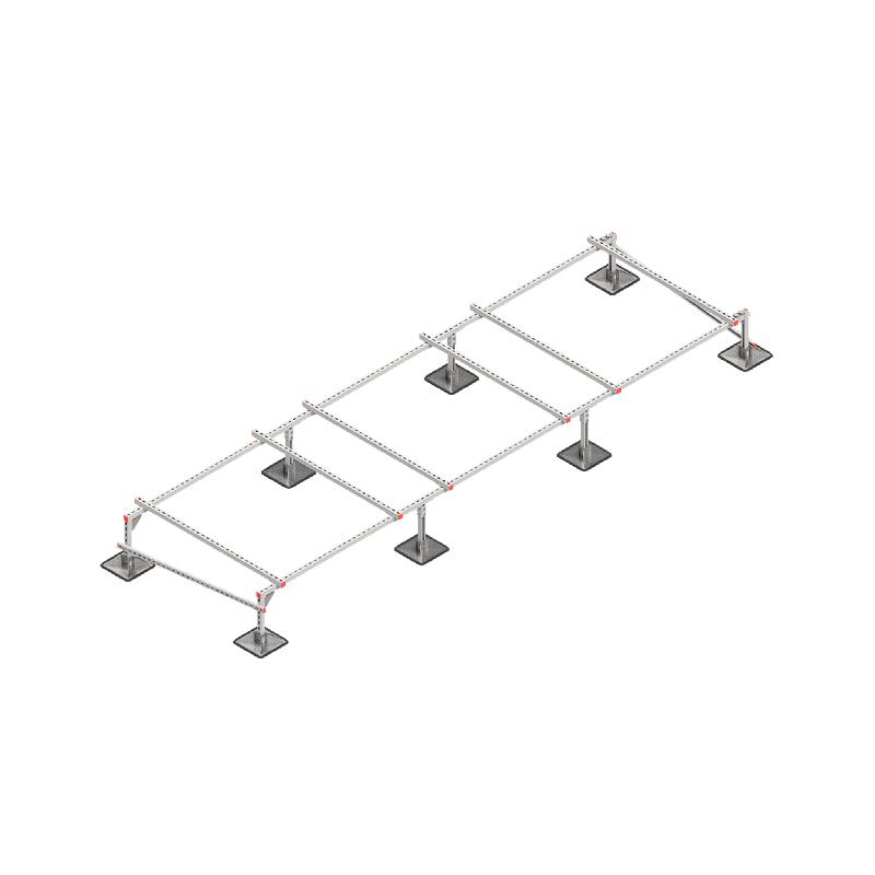 Конструкция опорная для установки оборудования TECHNORAPTOR STEELFOOT 5000х1500 КМ TR0158