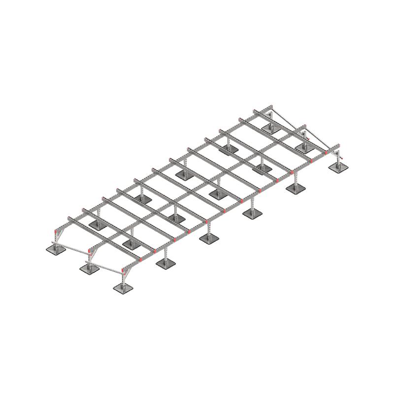 Конструкция опорная для установки оборудования TECHNORAPTOR STEELFOOT 6000х2000 КМ TR0159