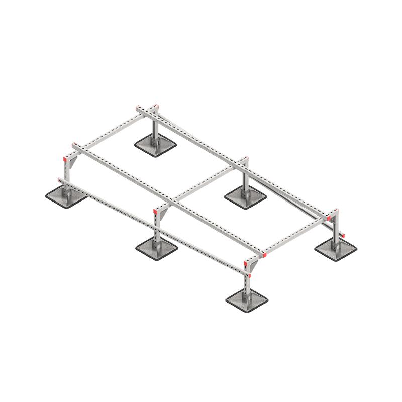 Конструкция опорная для установки оборудования TECHNORAPTOR STEELFOOT 1200х2500 HD КМ TR0312