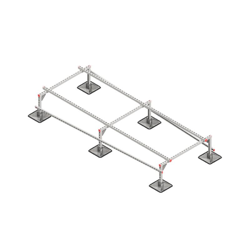 Конструкция опорная для установки оборудования TECHNORAPTOR STEELFOOT 1200х3000 тип 1 HD КМ TR0313